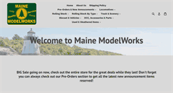 Desktop Screenshot of mainemodelworks.com